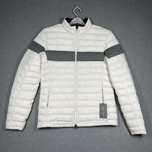KJUS Blackcomb Jacket Mens Small Size 48 White Ski Stretch Insulation Puffer NEW